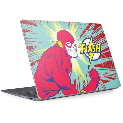 DC Comics The Flash Classic Art Smile Blast Surface Laptop 2 Skin