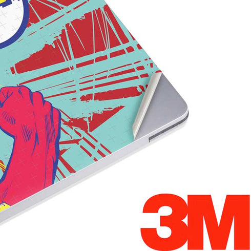 DC Comics The Flash Classic Art Smile Blast Surface Laptop 2 Skin