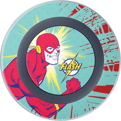 DC Comics The Flash Classic Art Smile Blast Wireless Charger Skin