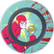 DC Comics The Flash Classic Art Smile Blast Wireless Charger Skin