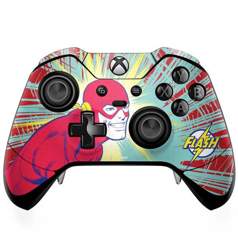 DC Comics The Flash Classic Art Smile Blast Xbox One Elite Controller Skin