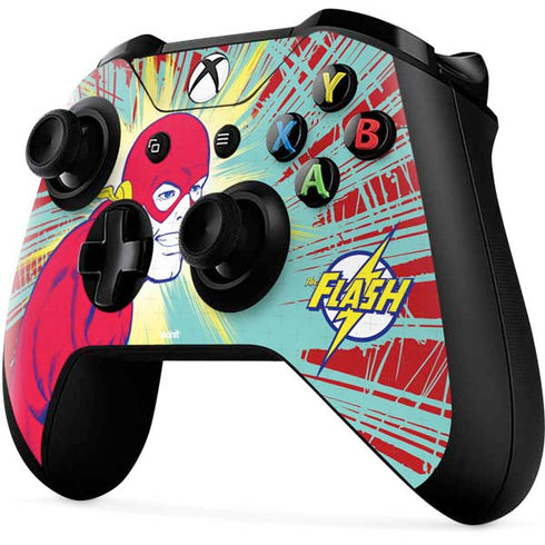 DC Comics The Flash Classic Art Smile Blast Xbox One X Controller Skin