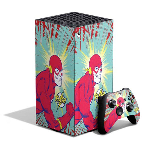 DC Comics The Flash Classic Art Smile Blast XBox Series X Digital Edition Bundle Skin