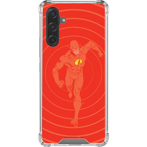 DC Comics The Flash Classic Art Pose Galaxy A17 Clear Case