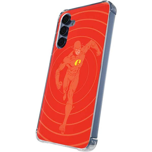 DC Comics The Flash Classic Art Pose Galaxy A55 5G Clear Case