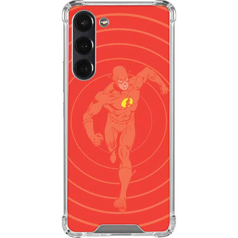 DC Comics The Flash Classic Art Pose Galaxy S24 FE Clear Case