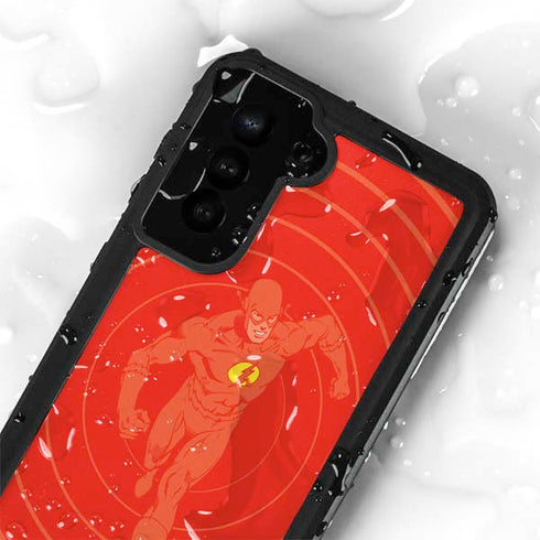 DC Comics The Flash Classic Art Pose Galaxy S24 Plus Waterproof Case