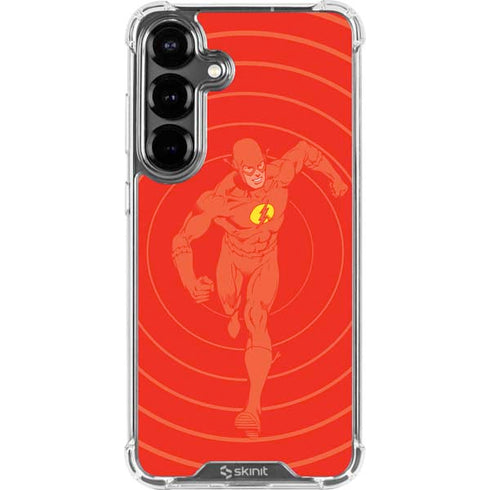 DC Comics The Flash Classic Art Pose Galaxy S26 Clear Case