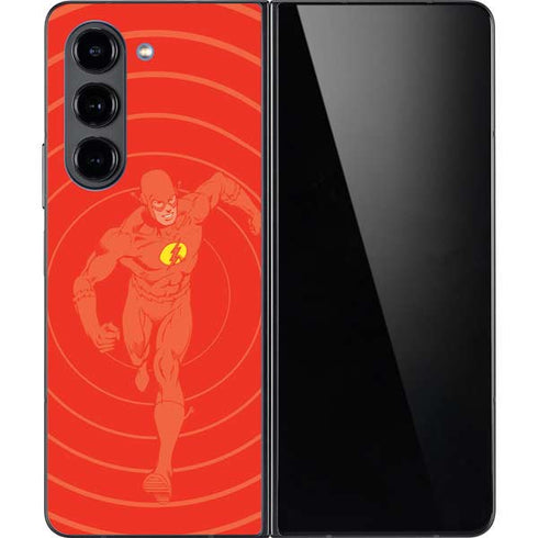 DC Comics The Flash Classic Art Pose Galaxy Z Fold5 5G Skin