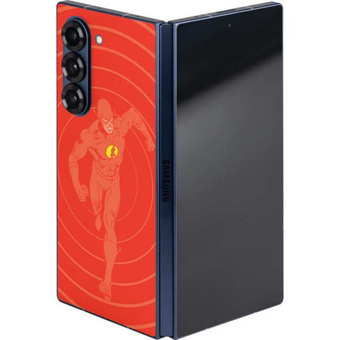 DC Comics The Flash Classic Art Pose Galaxy Z Fold6 Skin