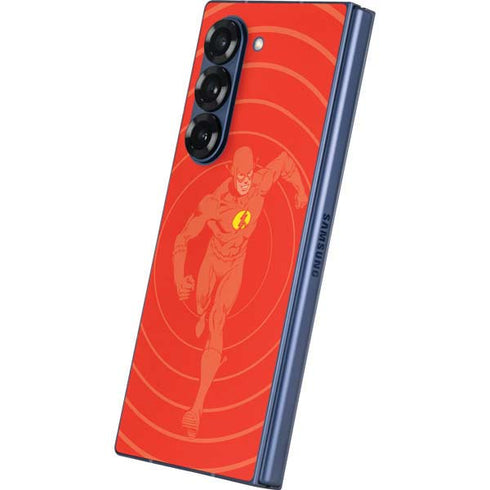 DC Comics The Flash Classic Art Pose Galaxy Z Fold6 Skin