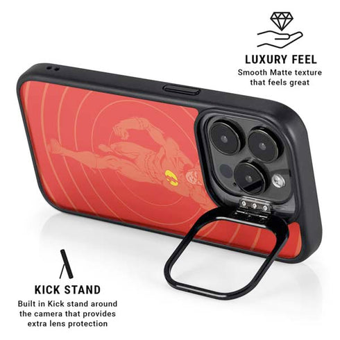 DC Comics The Flash Classic Art Pose iPhone 13 Pro Kickstand Case