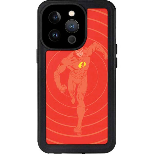 DC Comics The Flash Classic Art Pose iPhone 15 Pro Waterproof Case