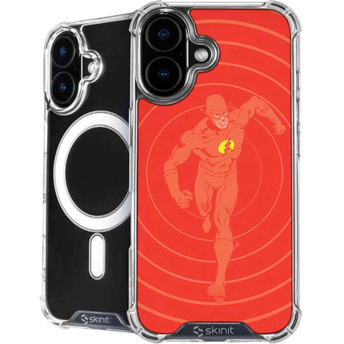 DC Comics The Flash Classic Art Pose iPhone 16 Plus MagSafe Case