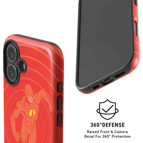 DC Comics The Flash Classic Art Pose iPhone 16 Plus Magsafe Impact Case