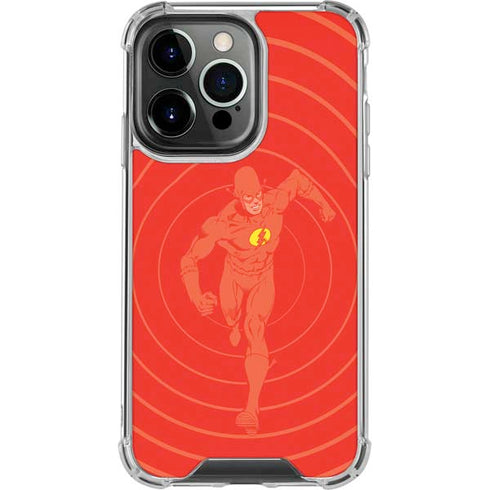 DC Comics The Flash Classic Art Pose iPhone 16 Pro Clear Case