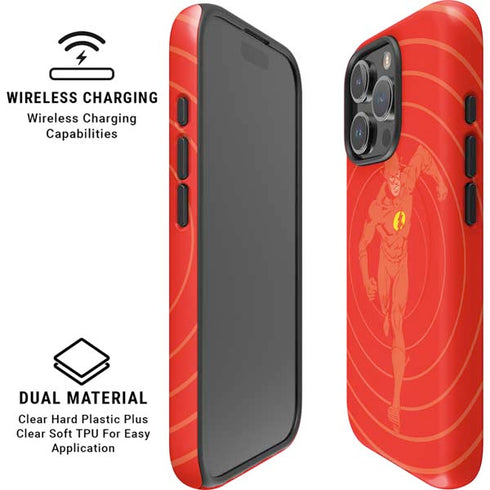 DC Comics The Flash Classic Art Pose iPhone 16 Pro Max Magsafe Impact Case