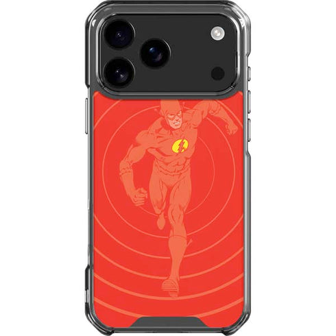 DC Comics The Flash Classic Art Pose iPhone 18 Pro Max Clear Case