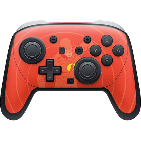 DC Comics The Flash Classic Art Pose Nintendo Switch 2 (2025) Pro Controller Skin