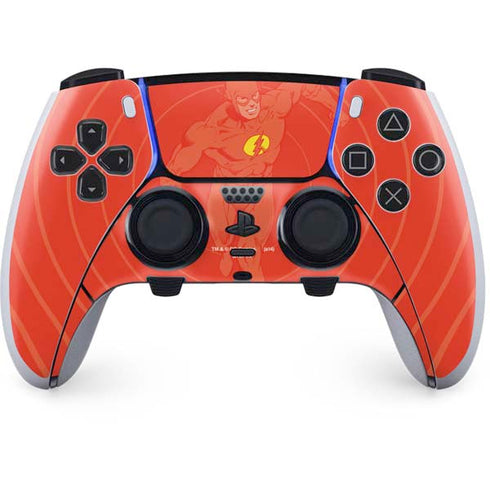 DC Comics The Flash Classic Art Pose PS5 DualSense Edge Pro Controller Skin