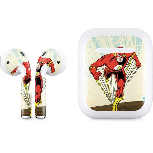 DC Comics The Flash Classic Art Sprint Pose Apple AirPods Skin