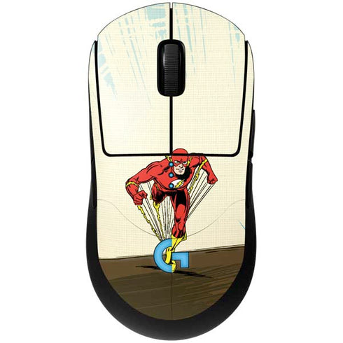 DC Comics The Flash Classic Art Sprint Pose G Pro Wireless Gaming Mouse Skin