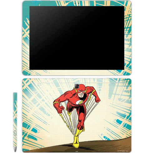 DC Comics The Flash Classic Art Sprint Pose Galaxy Book 12in Skin