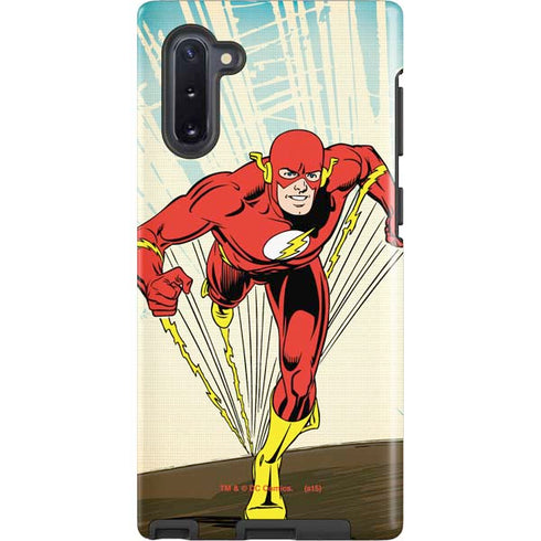 DC Comics The Flash Classic Art Sprint Pose Galaxy Cases
