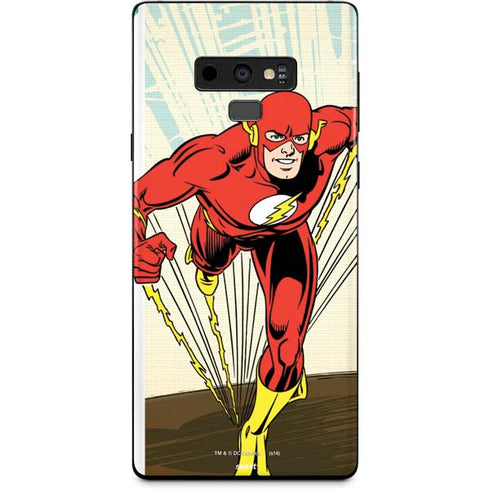 DC Comics The Flash Classic Art Sprint Pose Galaxy Note 9 Skin