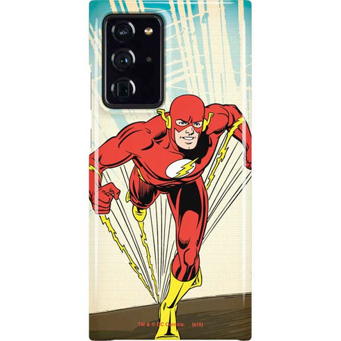 DC Comics The Flash Classic Art Sprint Pose Galaxy Cases