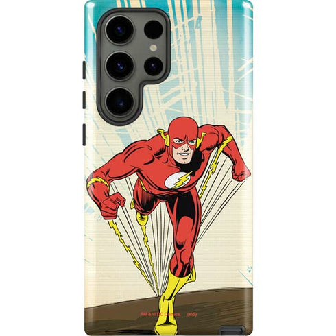 DC Comics The Flash Classic Art Sprint Pose Galaxy S23 Ultra Pro Case