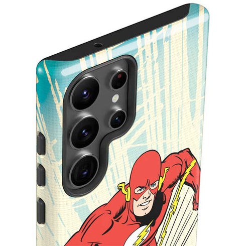 DC Comics The Flash Classic Art Sprint Pose Galaxy S23 Ultra Pro Case