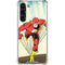 DC Comics The Flash Classic Art Sprint Pose Galaxy S24 FE Clear Case
