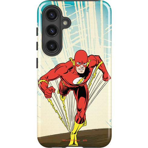DC Comics The Flash Classic Art Sprint Pose Galaxy S25 Impact Case