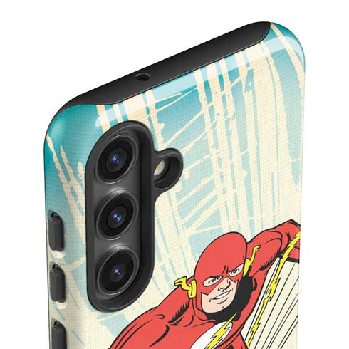 DC Comics The Flash Classic Art Sprint Pose Galaxy S25 Impact Case
