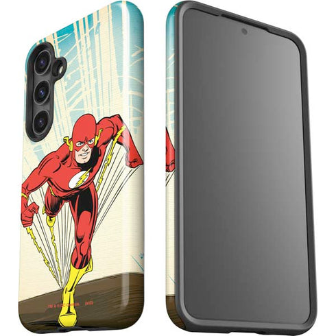 DC Comics The Flash Classic Art Sprint Pose Galaxy S25 Impact Case