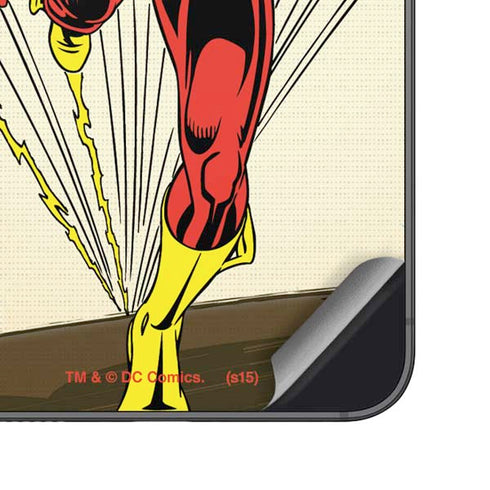DC Comics The Flash Classic Art Sprint Pose Galaxy S24 Skin