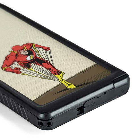 DC Comics The Flash Classic Art Sprint Pose Galaxy S24 Ultra Waterproof Case