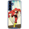 DC Comics The Flash Classic Art Sprint Pose Galaxy S25 Plus Clear Case