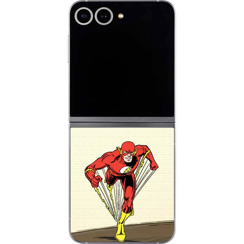 DC Comics The Flash Classic Art Sprint Pose Galaxy Z Flip6 Skin