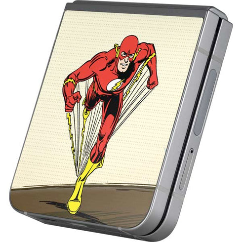 DC Comics The Flash Classic Art Sprint Pose Galaxy Z Flip6 Skin