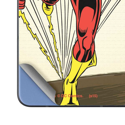 DC Comics The Flash Classic Art Sprint Pose Galaxy Z Fold5 5G Skin