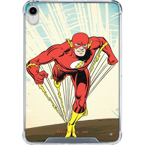 DC Comics The Flash Classic Art Sprint Pose iPad 11th Gen (2025) Clear Case