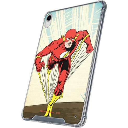 DC Comics The Flash Classic Art Sprint Pose iPad 11th Gen (2025) Clear Case