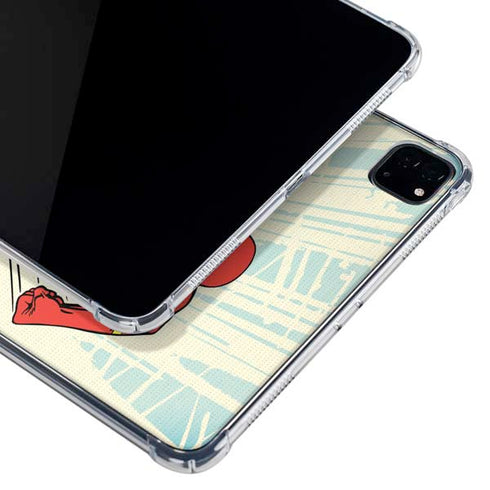 DC Comics The Flash Classic Art Sprint Pose iPad Pro 11in (2024) Clear Case