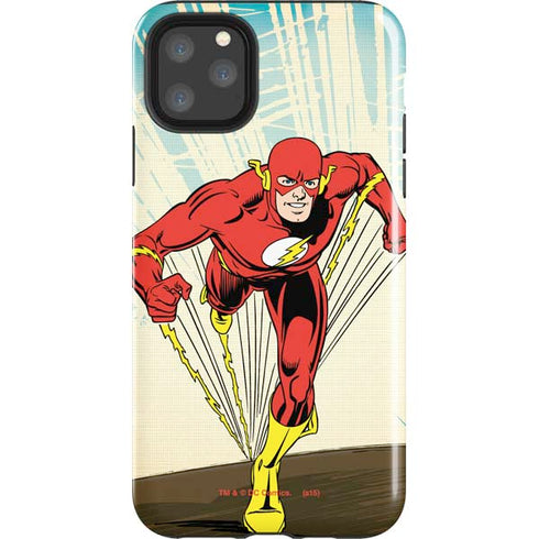 DC Comics The Flash Classic Art Sprint Pose iPhone Cases