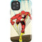DC Comics The Flash Classic Art Sprint Pose iPhone Cases
