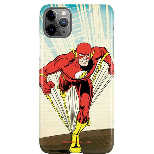 DC Comics The Flash Classic Art Sprint Pose iPhone Cases