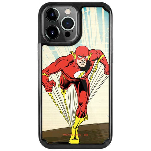 DC Comics The Flash Classic Art Sprint Pose iPhone Cases