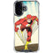 DC Comics The Flash Classic Art Sprint Pose iPhone 16 Clear Case